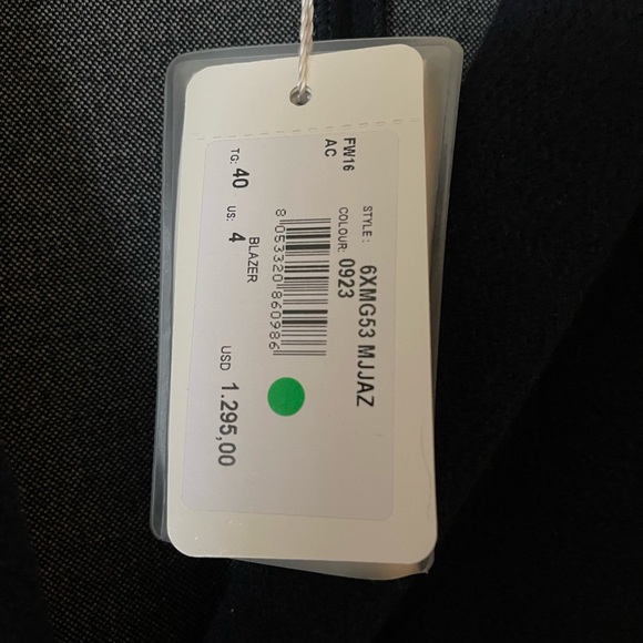 ARMANI COLLEZIONI Women’s Blazer Single Button Jacket NWT - Picture 4 of 11